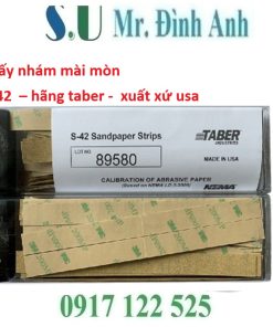 Giấy nhám mài mòn S-42 Taber – Xuất xứ USA.