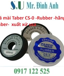 Đá mài Taber CS-0 – Giải Pháp Đo Mài Mòn Vật Liệu Chuyên Nghiệp