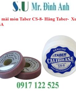 Đá mài mòn Taber CS-8 – Giải pháp kiểm tra độ mài mòn nhẹ vật liệu chính xác, tin cậy
