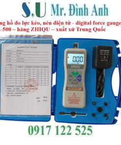 Đồng hồ đo lực kéo, nén điện tử ds2‑500N – ZHIQU