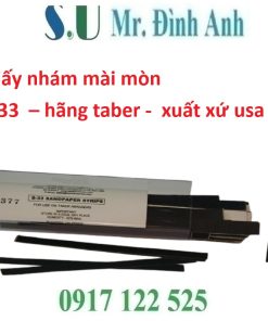 Giấy Nhám Mài Mòn S-33 – Taber USA: Công Cụ Đắc Lực Kiểm Tra Độ Bền Vật Liệu