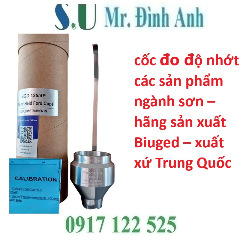 Các Loại Cốc Đo Độ Nhớt