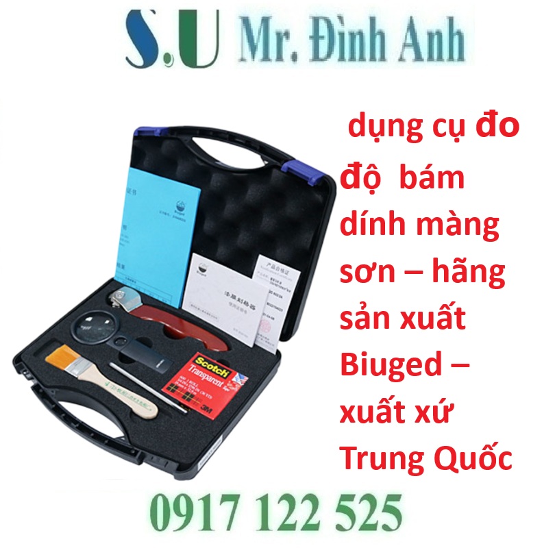 Dụng cụ đo độ bám dính sơn: Chìa khóa để đảm bảo chất lượng sơn và nội thất
