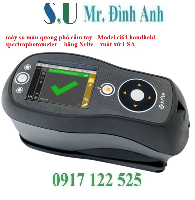 Máy so màu quang phổ cầm tay Ci64 X-Rite