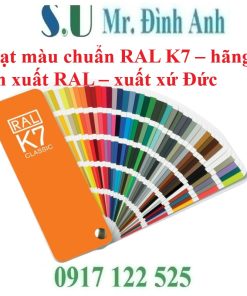 Quạt màu chuẩn RAL K7
