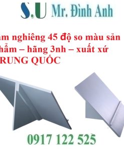Tấm nghiêng 45 độ so màu sản phẩm