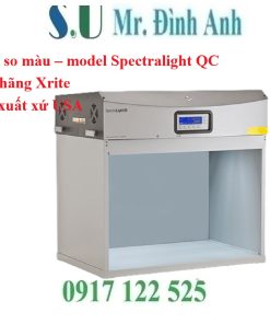 Tủ So Màu Spectralight QC X-Rite –  Kiểm Tra Màu Chuẩn