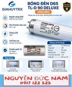Bóng đèn Philips D65 TL-D 90 De Luxe 18W/965 – Nguyễn Đức Nam
